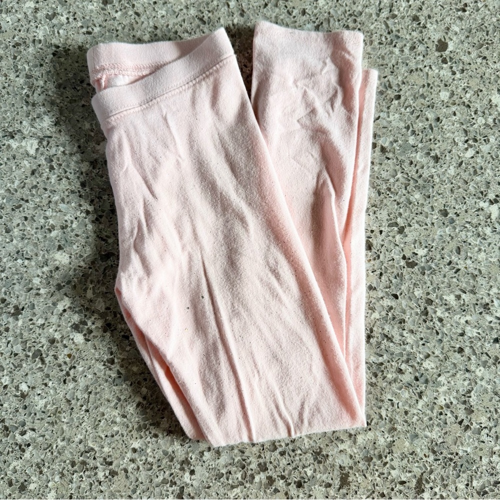 Cat & Jack l Light Pink Sparkly Leggings l Size: 5T